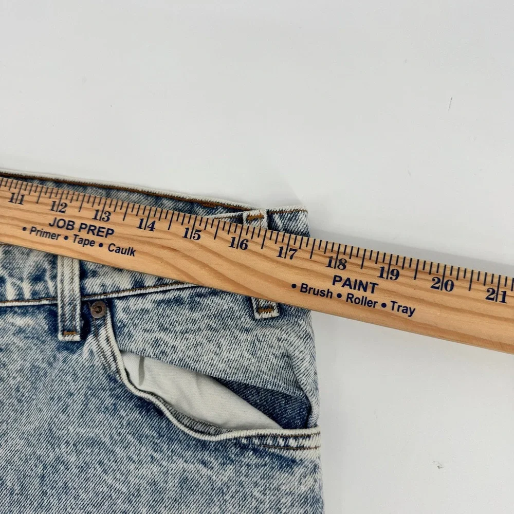 Levis‎ 550 Relaxed Fit Jeans Mens W34 L34 Light Acid Wash Distressed Orange Tab